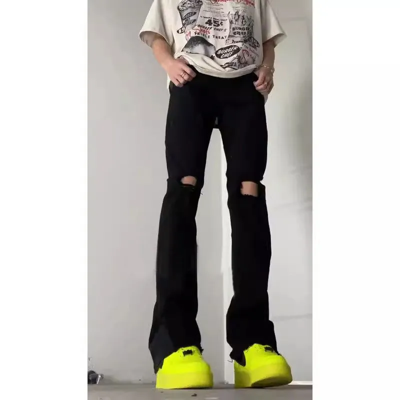 K411 Jeans Unisex Black-4