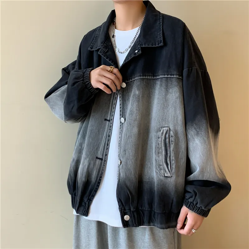 K411 Denim Jackets Unisex Black-2