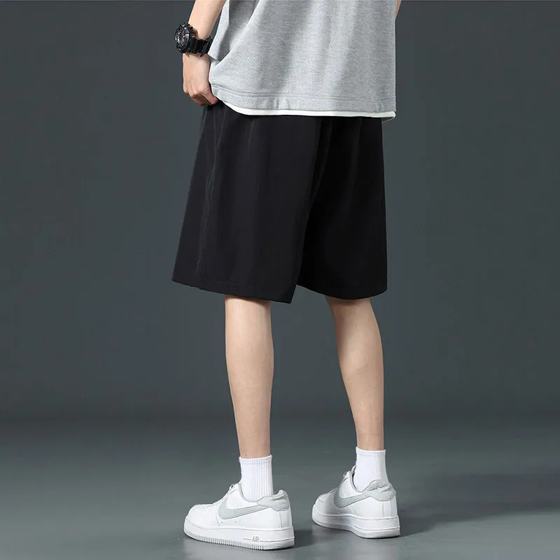K411 Casual Shorts Unisex Black-5