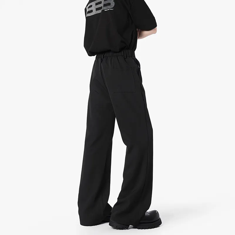 K411 Casual Pants Unisex Black-1