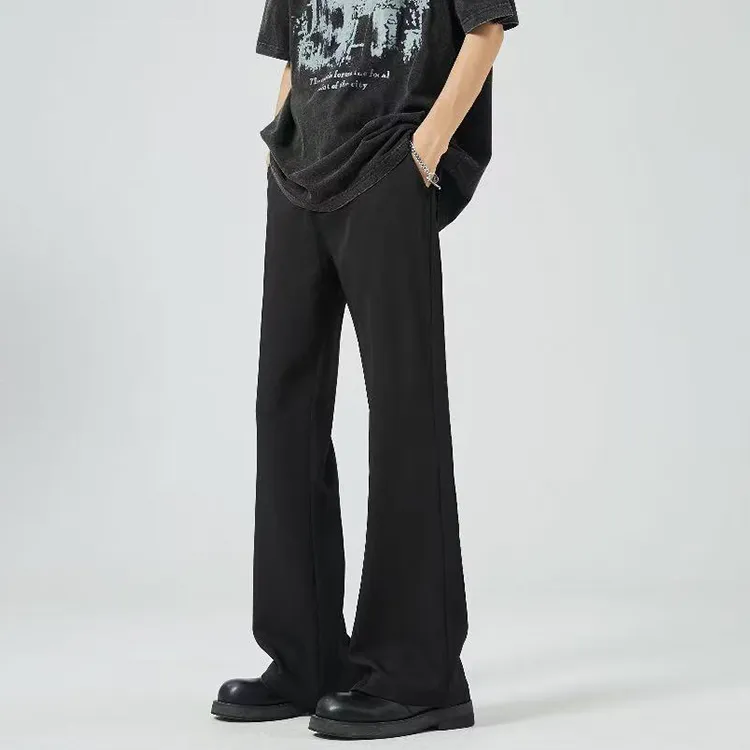 K411 Suit Trousers Unisex Black-3