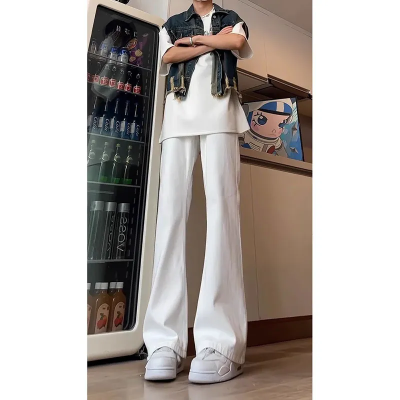 K411 Jeans Unisex White-1
