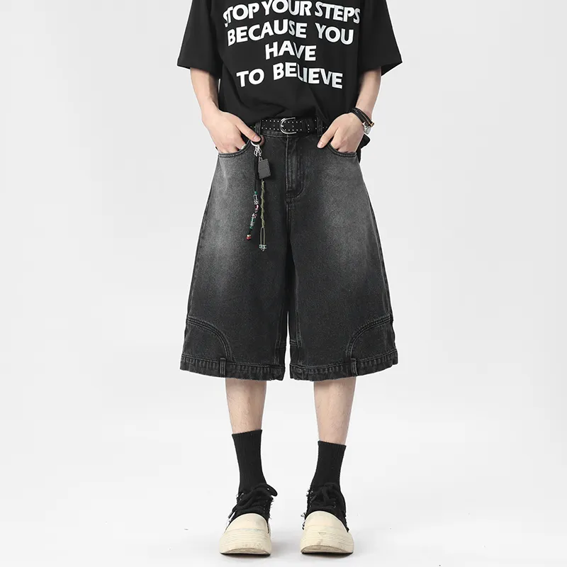 K411 Denim Shorts Unisex-10
