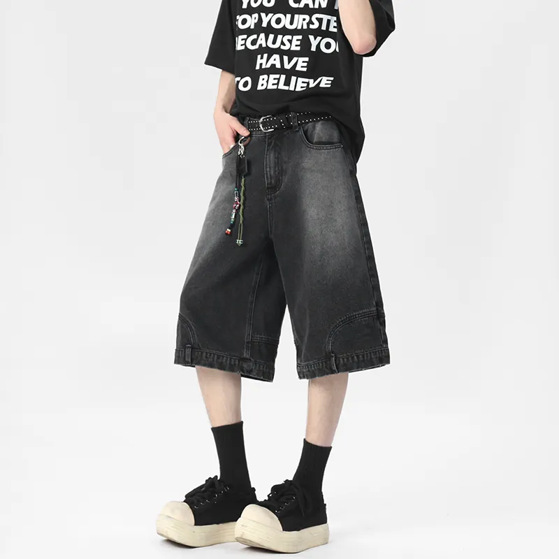 K411 Denim Shorts Unisex-8