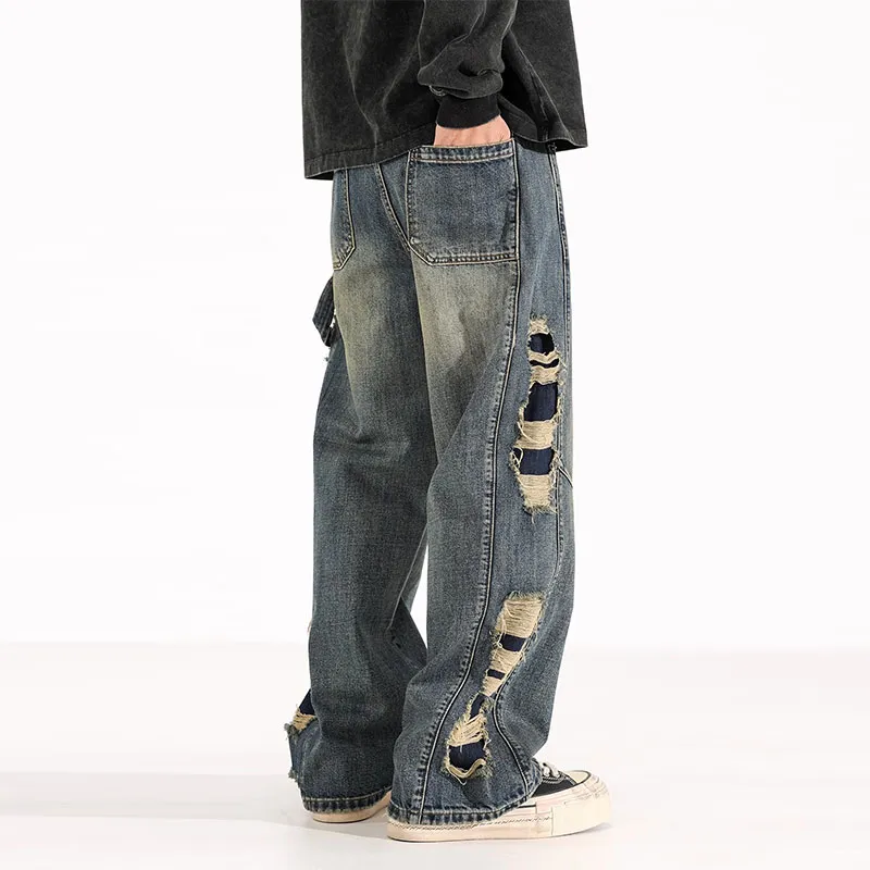 K411 Jeans Unisex Blue-5