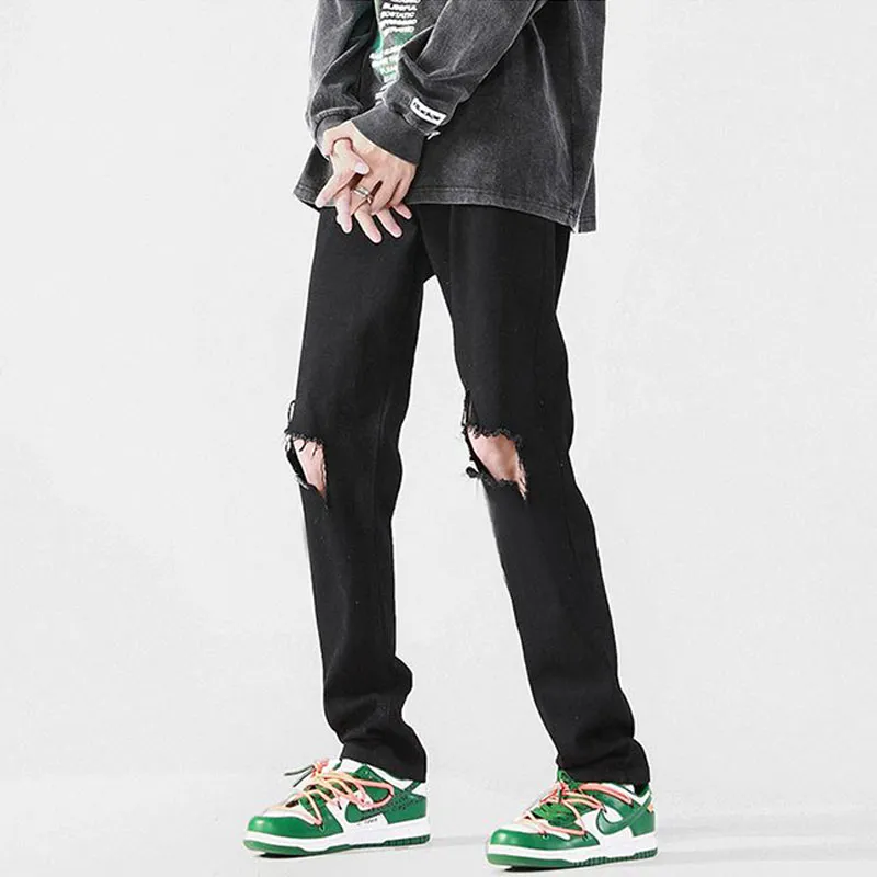 K411 Jeans Unisex Black-2