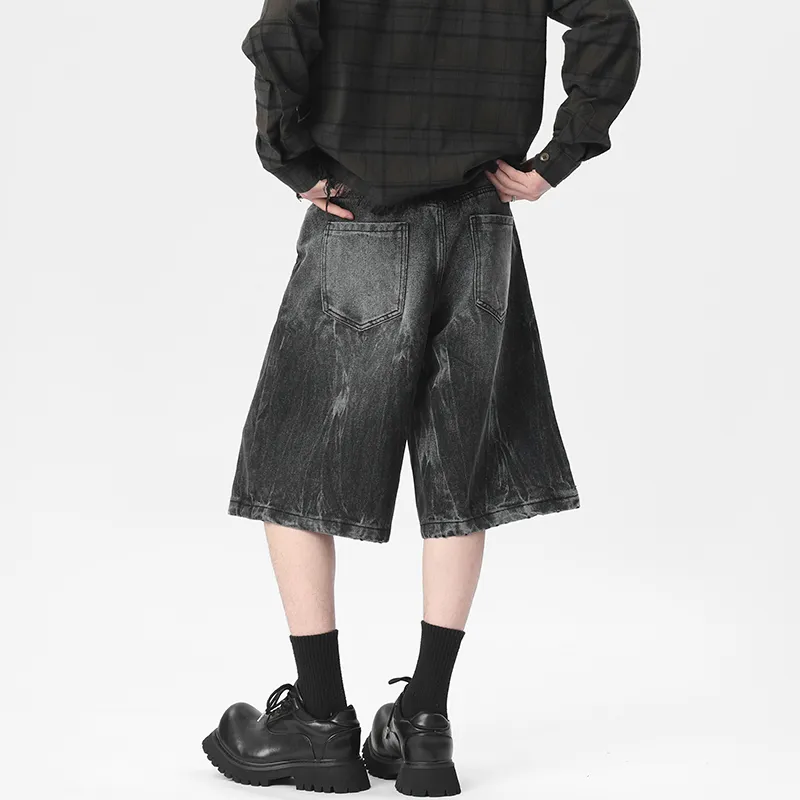 K411 Denim Shorts Unisex-2
