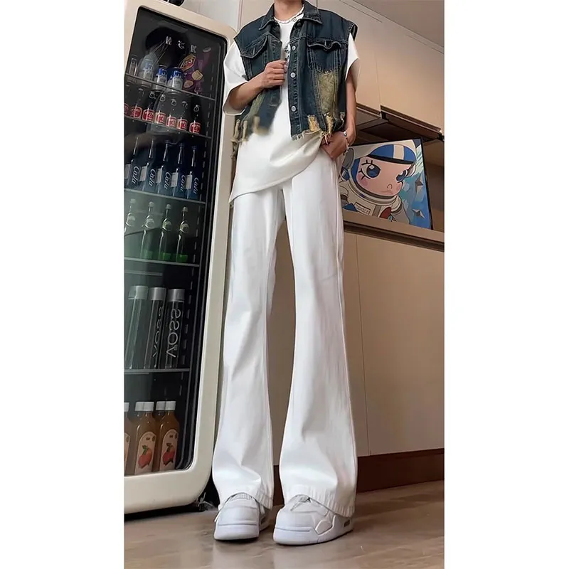 K411 Jeans Unisex White-2