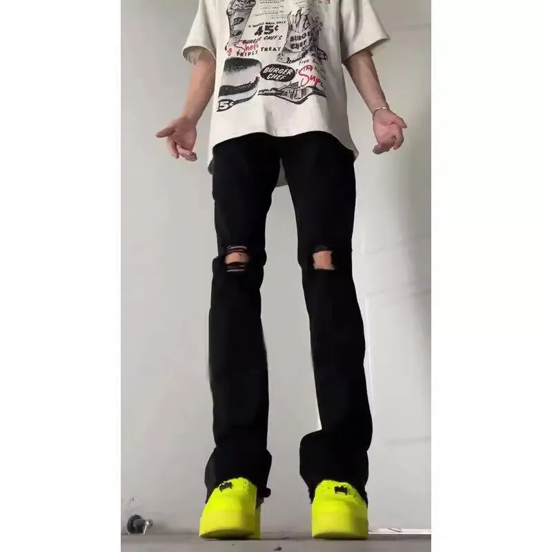 K411 Jeans Unisex Black-3