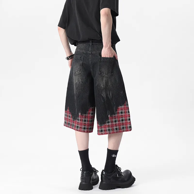 K411 Denim Shorts Unisex-4
