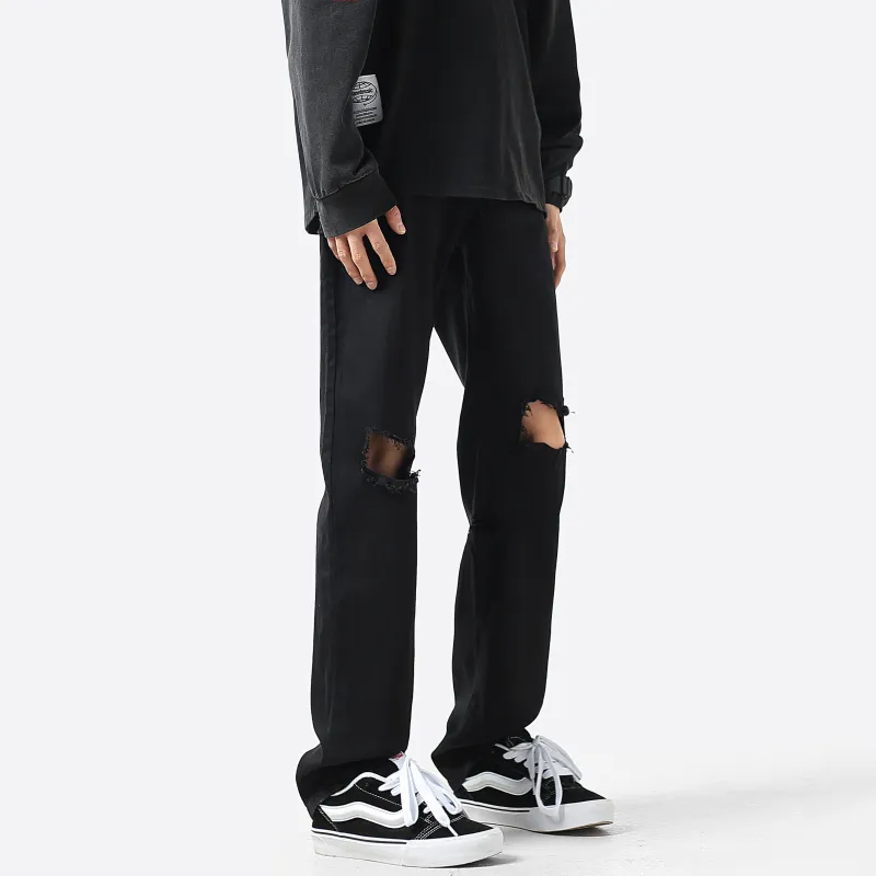 K411 Jeans Unisex Black-4
