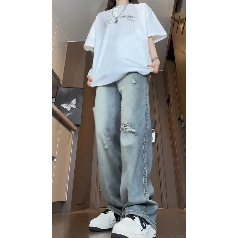 K411 Jeans Unisex Washed Color-1