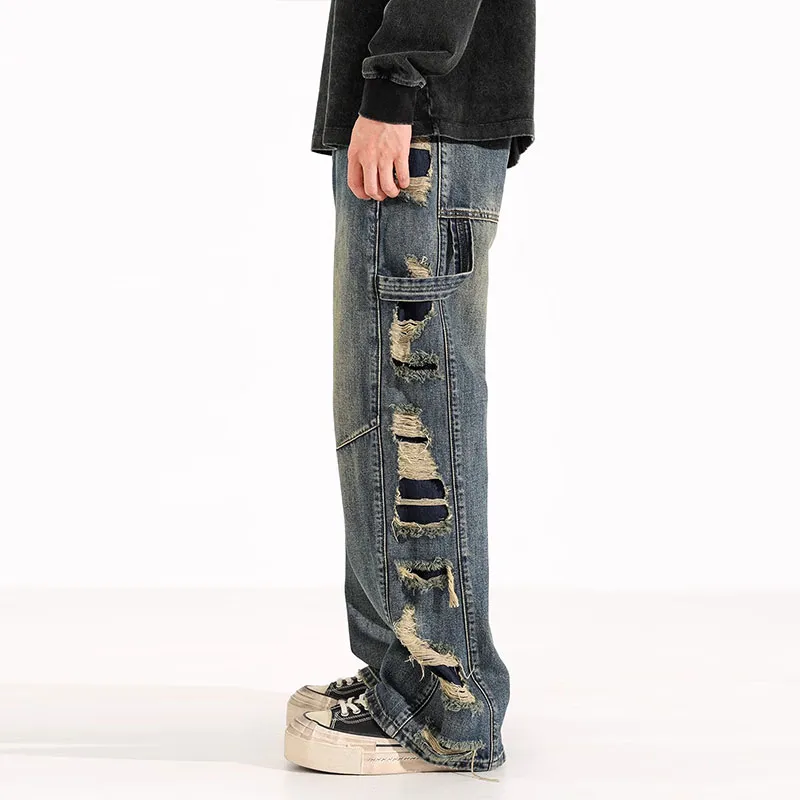 K411 Jeans Unisex Blue-4