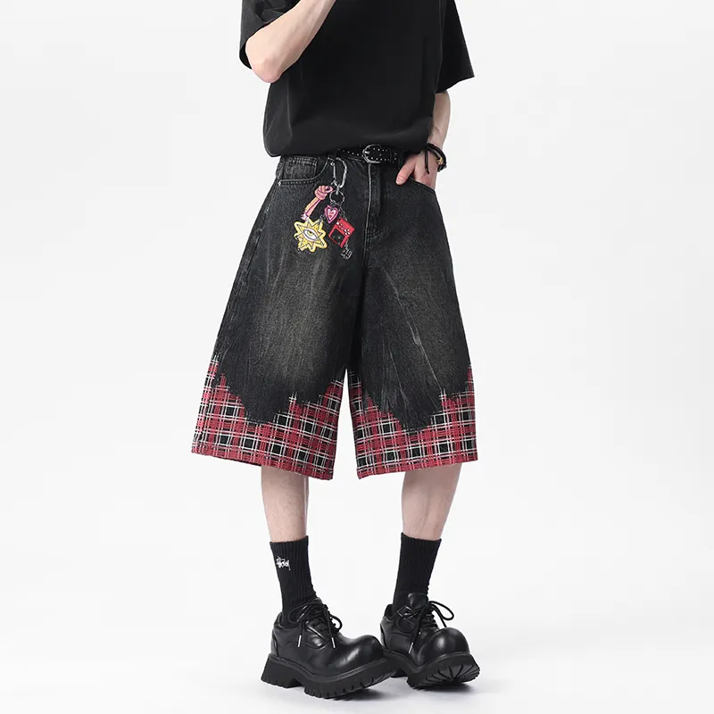 K411 Denim Shorts Unisex-5