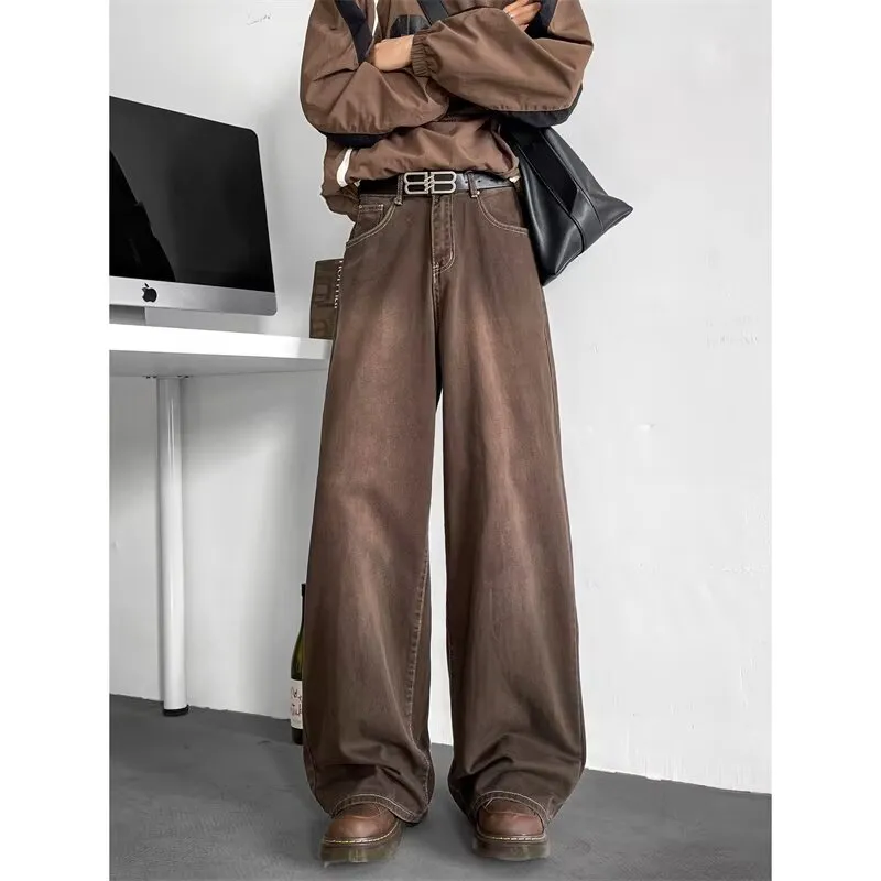 K411 Jeans Unisex Brown-1