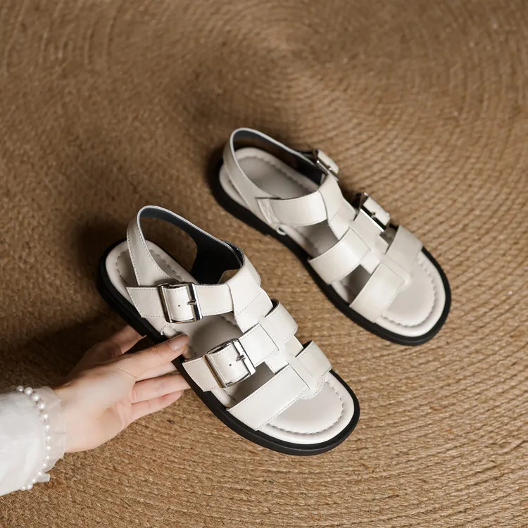 Su Yanjiao Roman Sandals 2CM Women's-6
