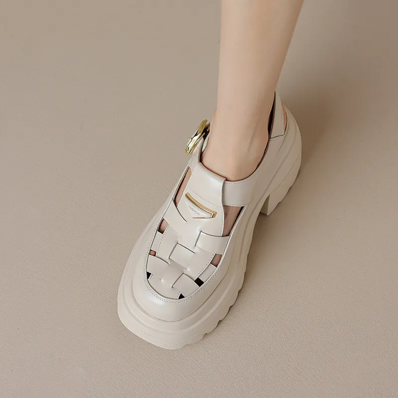 Su Yanjiao Roman Sandals Women's-1