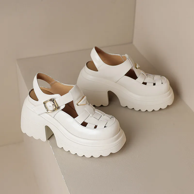 Su Yanjiao Roman Sandals Women's-4
