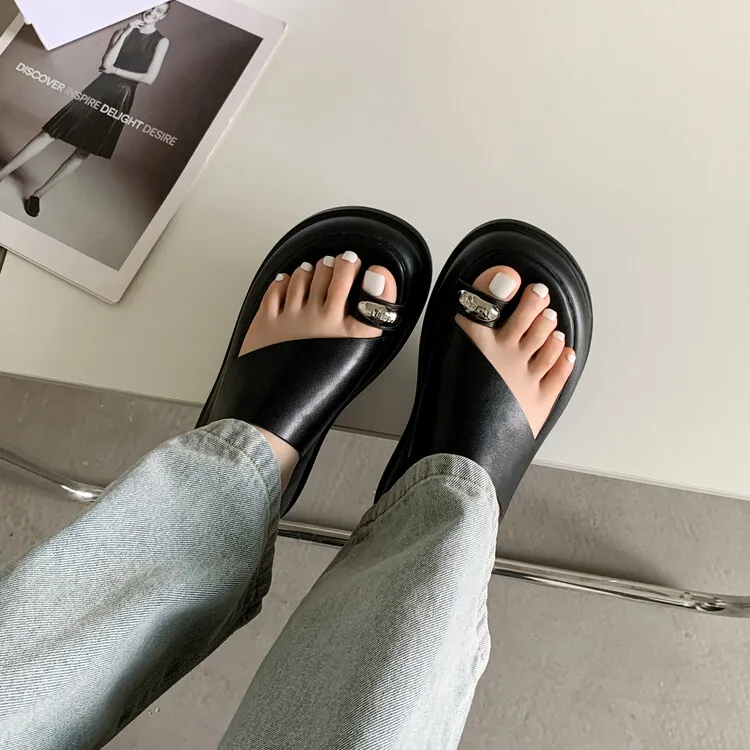 Su Yanjiao Rubber Foam Outsole Quiet Slip Resistant Cushioning Slide Slippers Women's-5