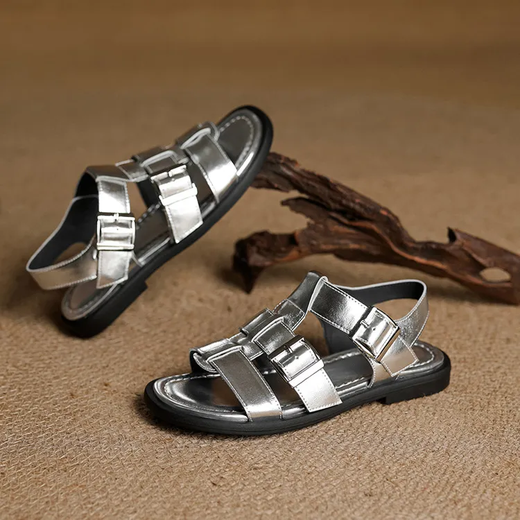 Su Yanjiao Roman Sandals 2CM Women's-14