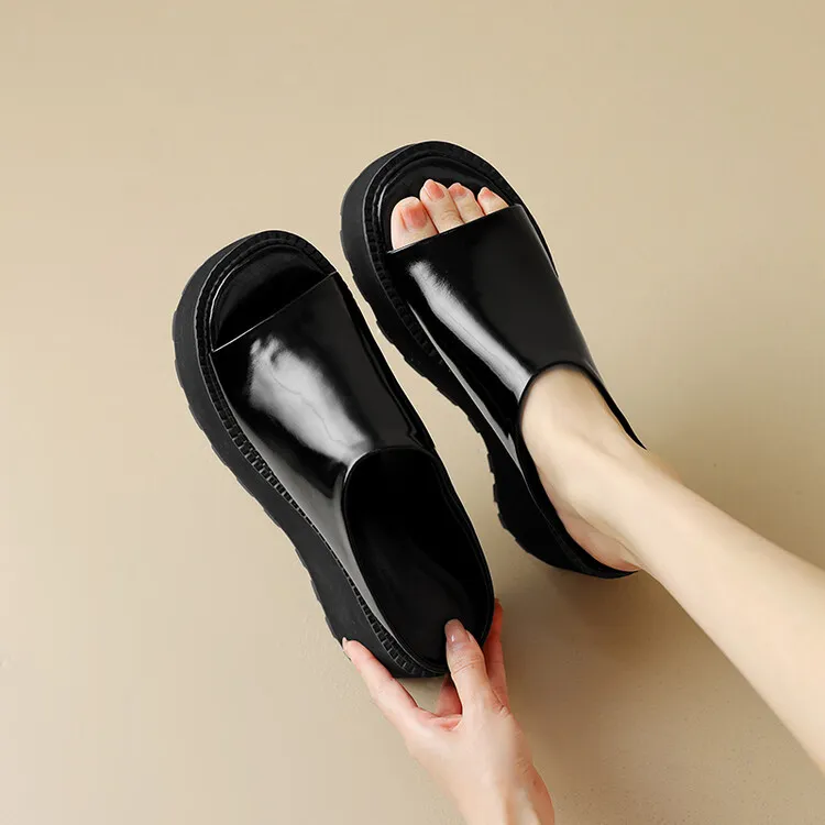 Su Yanjiao Rubber Foam Outsole Quiet, Odor Resistant, Abrasion Resistant Slide Slippers Women's-1