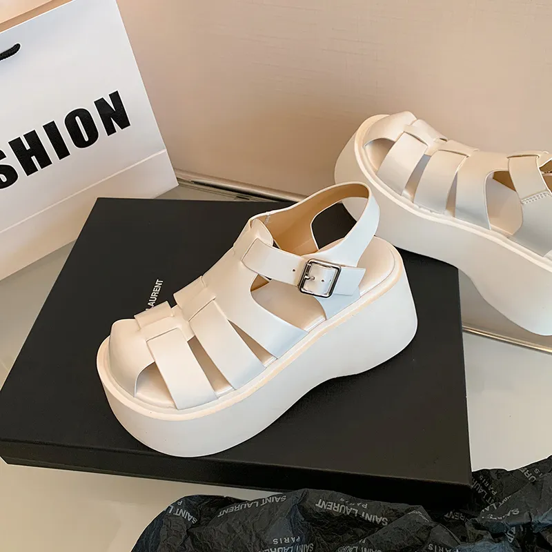 Su Yanjiao Roman Sandals Women's-8