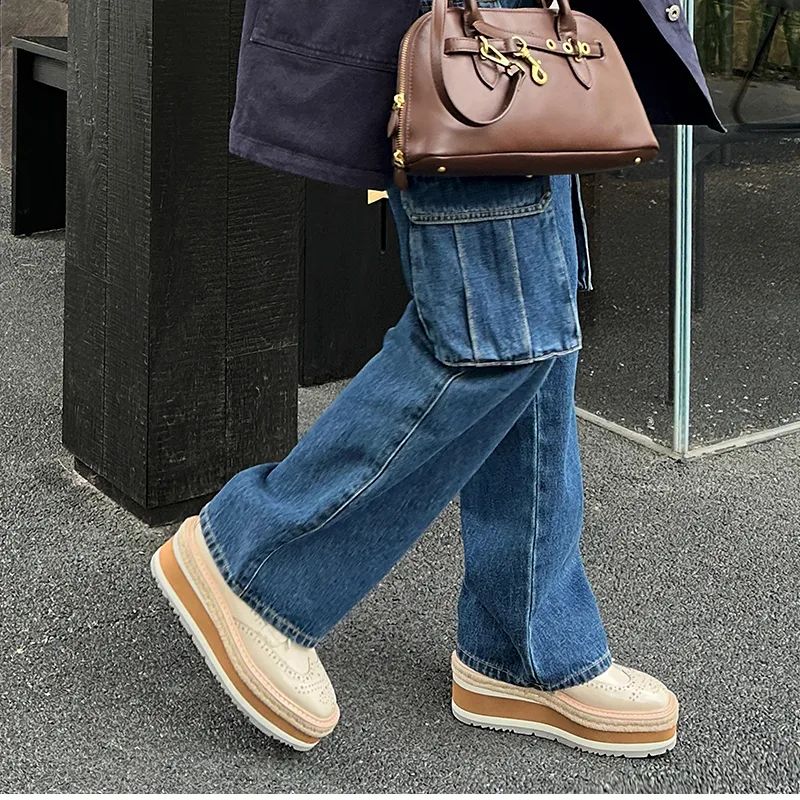 Su Yanjiao Casual Single Shoes 6.5CM Women's-3