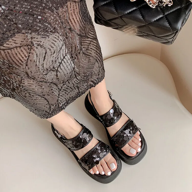 Su Yanjiao One Strap Sandals Women's-4