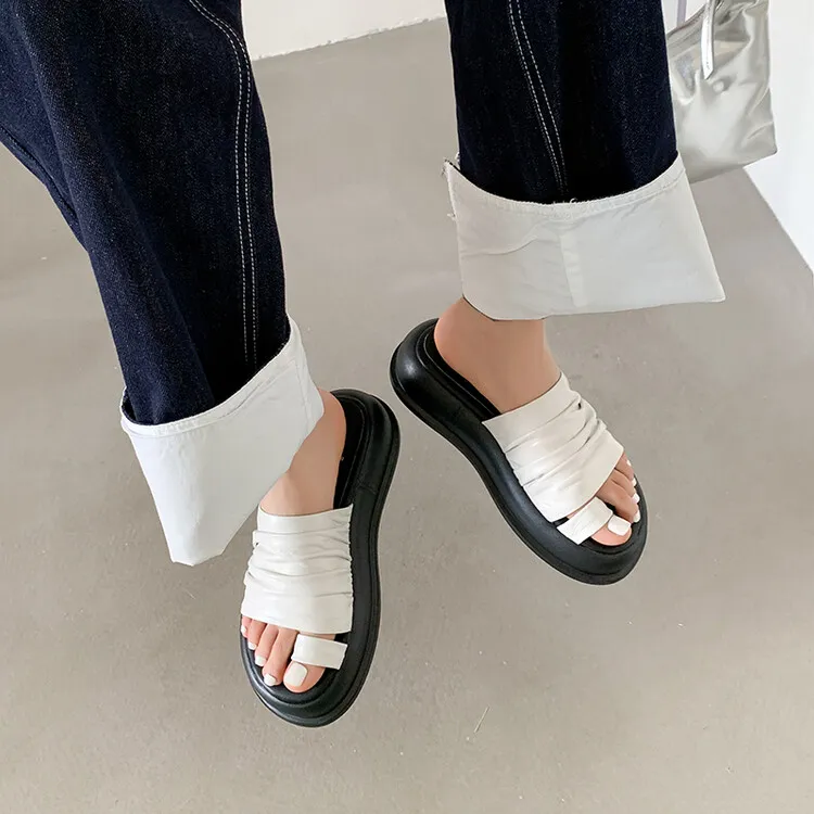 Su Yanjiao Rubber Foam Outsole Quiet Slip Resistant Cushioning Slide Slippers Women's-10