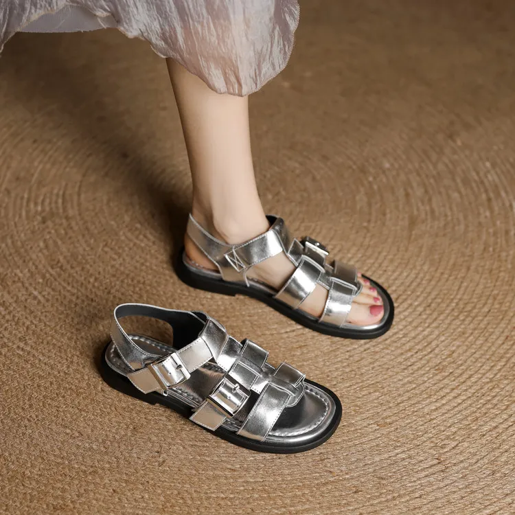 Su Yanjiao Roman Sandals 2CM Women's-13