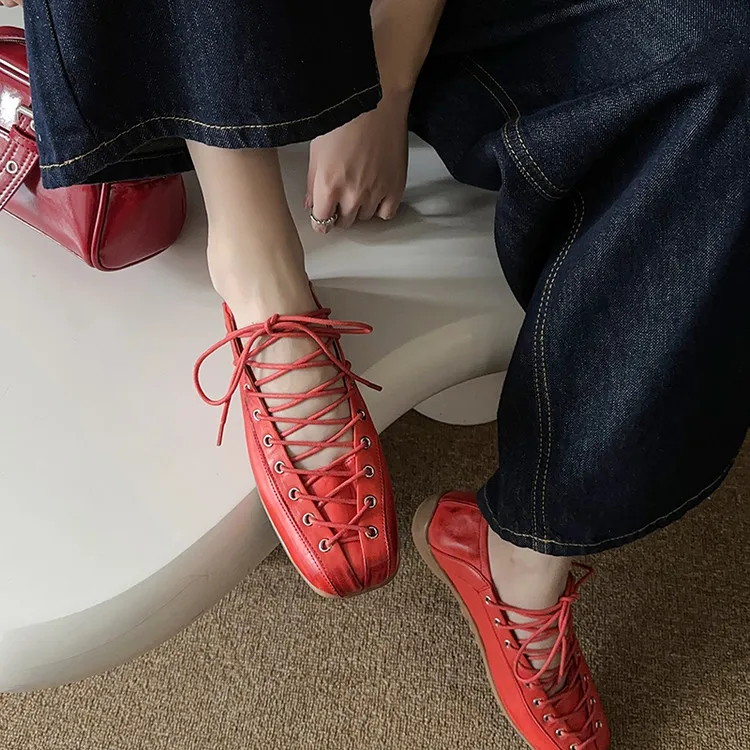 Su Yanjiao Casual Single Shoes 2.5CM Women's-1