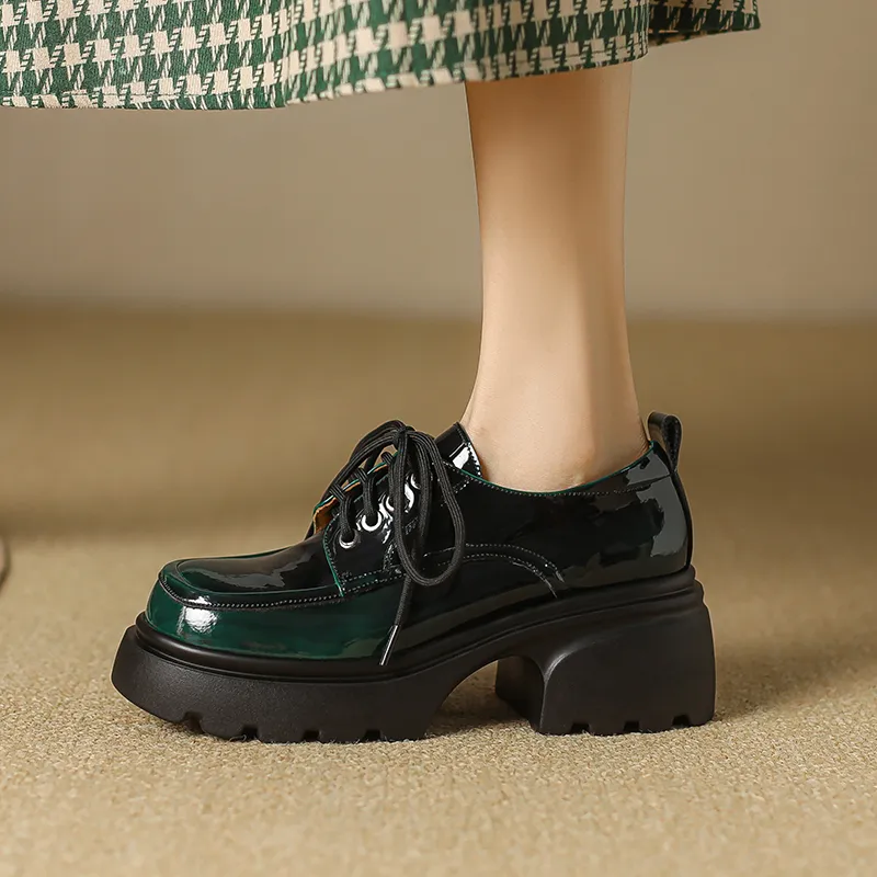 Su Yanjiao Casual Single Shoes 6CM Women's-3