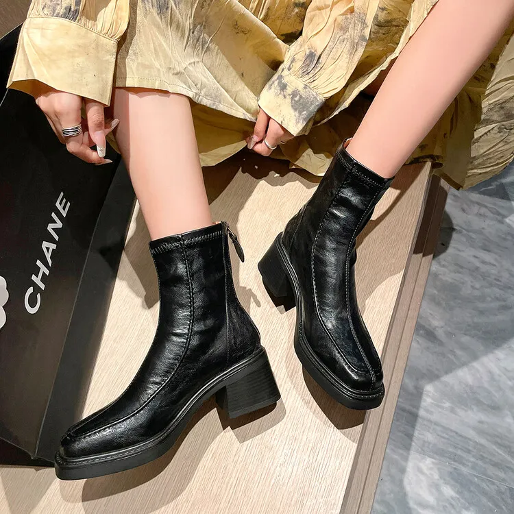 Su Yanjiao Ankle Boots 6CM Women's A1054 17-8