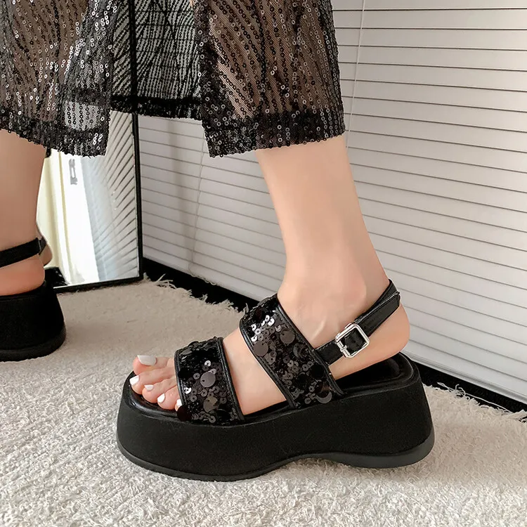 Su Yanjiao One Strap Sandals Women's-1