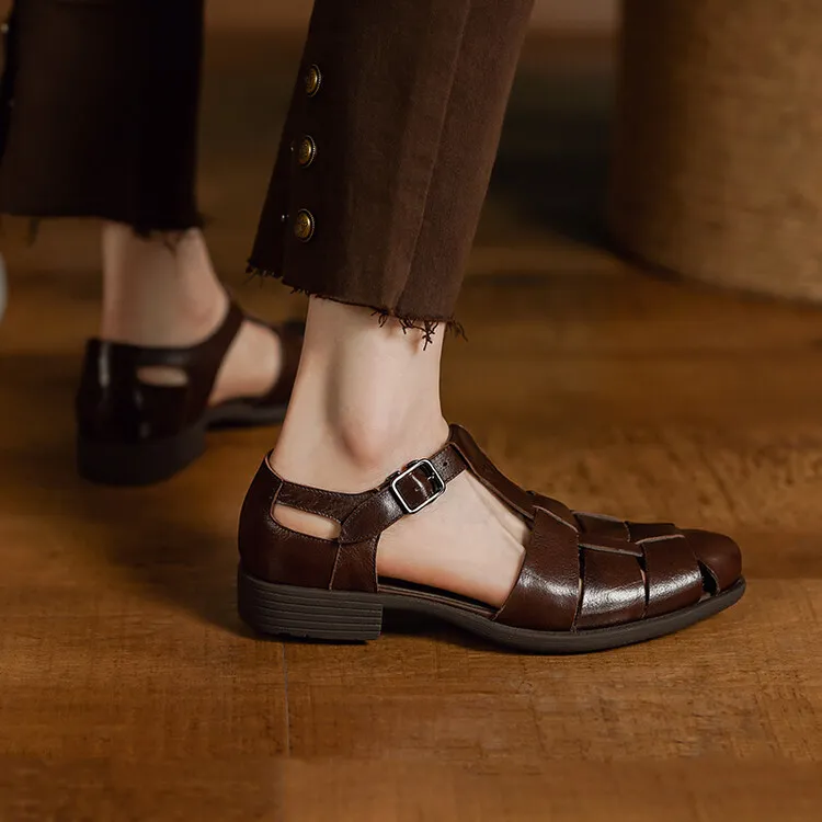 Su Yanjiao Roman Sandals Women's-8