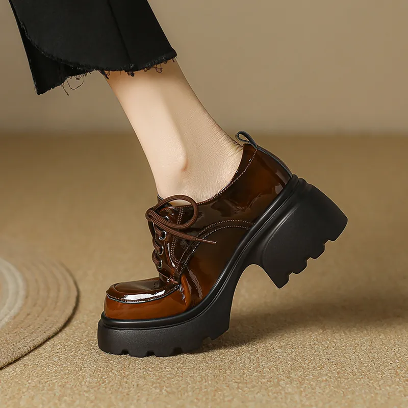 Su Yanjiao Casual Single Shoes 6CM Women's-5