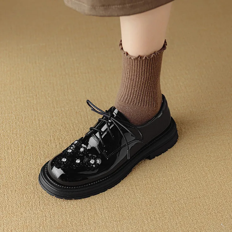 Su Yanjiao Casual Single Shoes 3.5CM Women's-3
