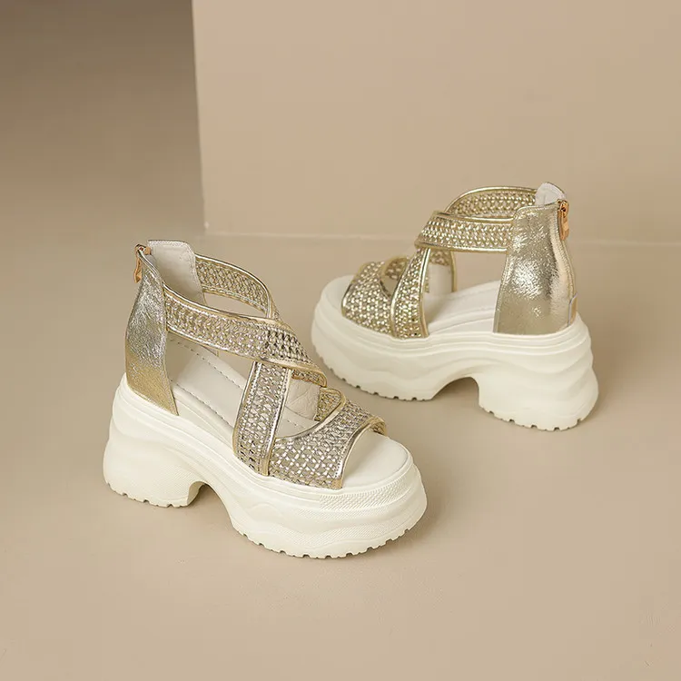 Su Yanjiao Roman Sandals Women's-6