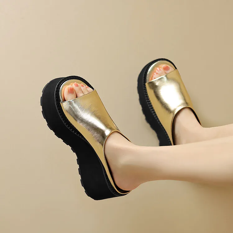 Su Yanjiao Rubber Foam Outsole Quiet, Odor Resistant, Abrasion Resistant Slide Slippers Women's-9