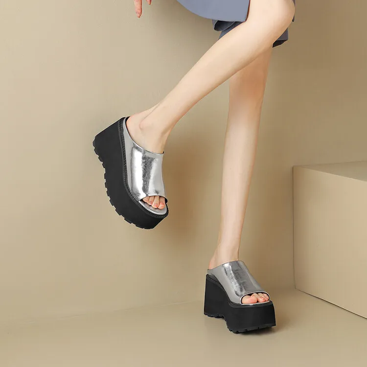 Su Yanjiao Rubber Foam Outsole Quiet, Odor Resistant, Abrasion Resistant Slide Slippers Women's-12