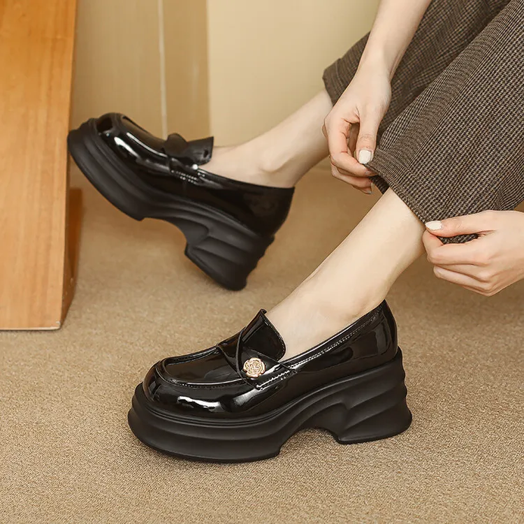 Su Yanjiao Loafers Women's-3