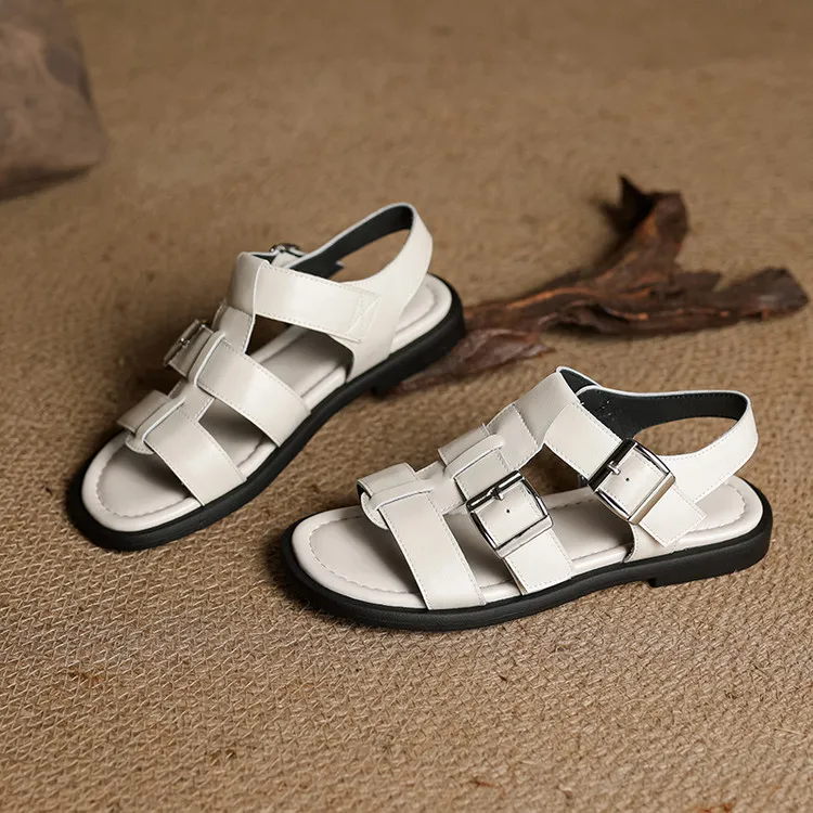 Su Yanjiao Roman Sandals 2CM Women's-9