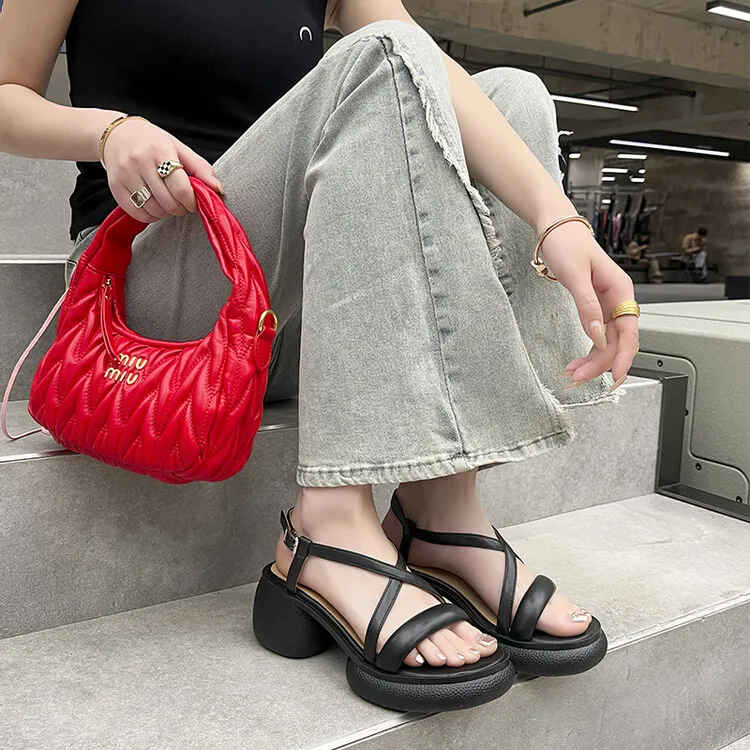 Su Yanjiao One Strap Sandals Women's-4