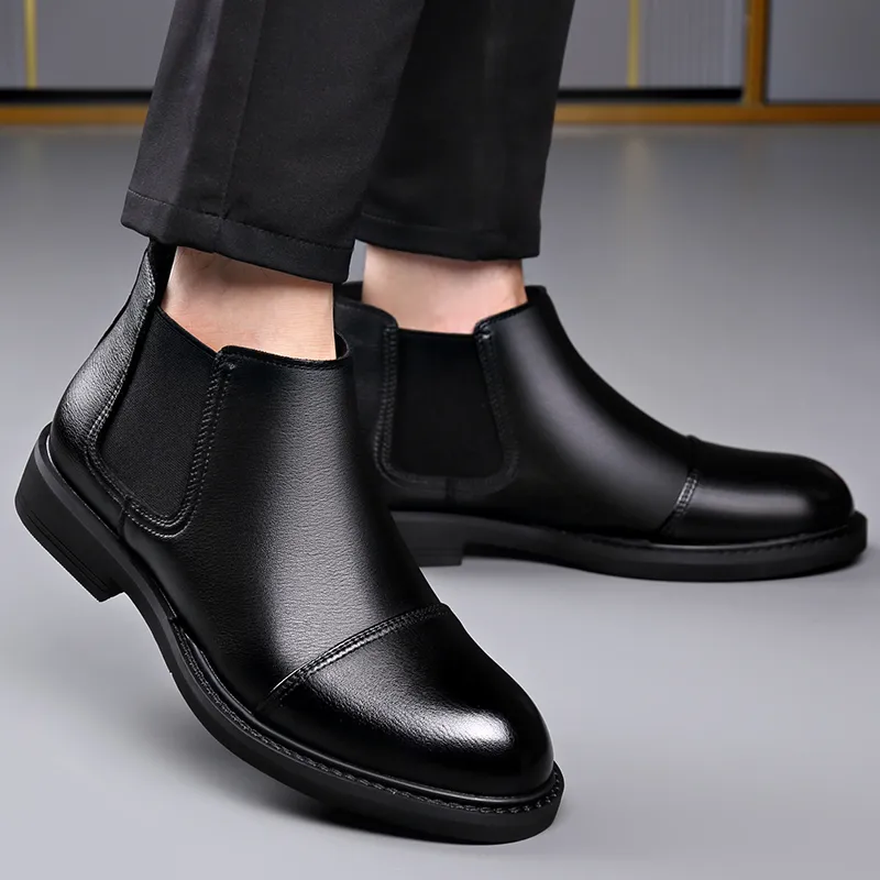 Romon Short Chelsea Boots Men's-2