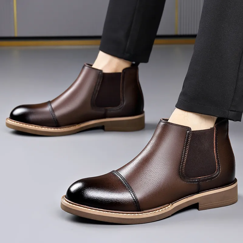 Romon Short Chelsea Boots Men's-9
