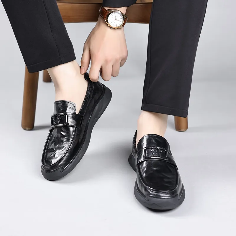 Romon Men's Casual Shoes Men Low Top-4