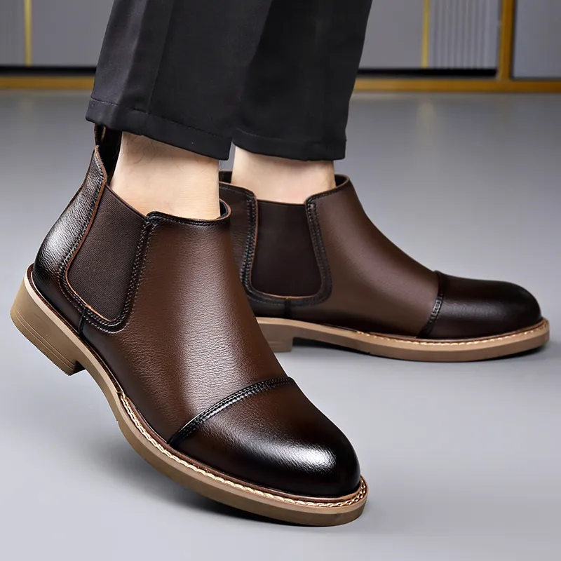 Romon Short Chelsea Boots Men's-8