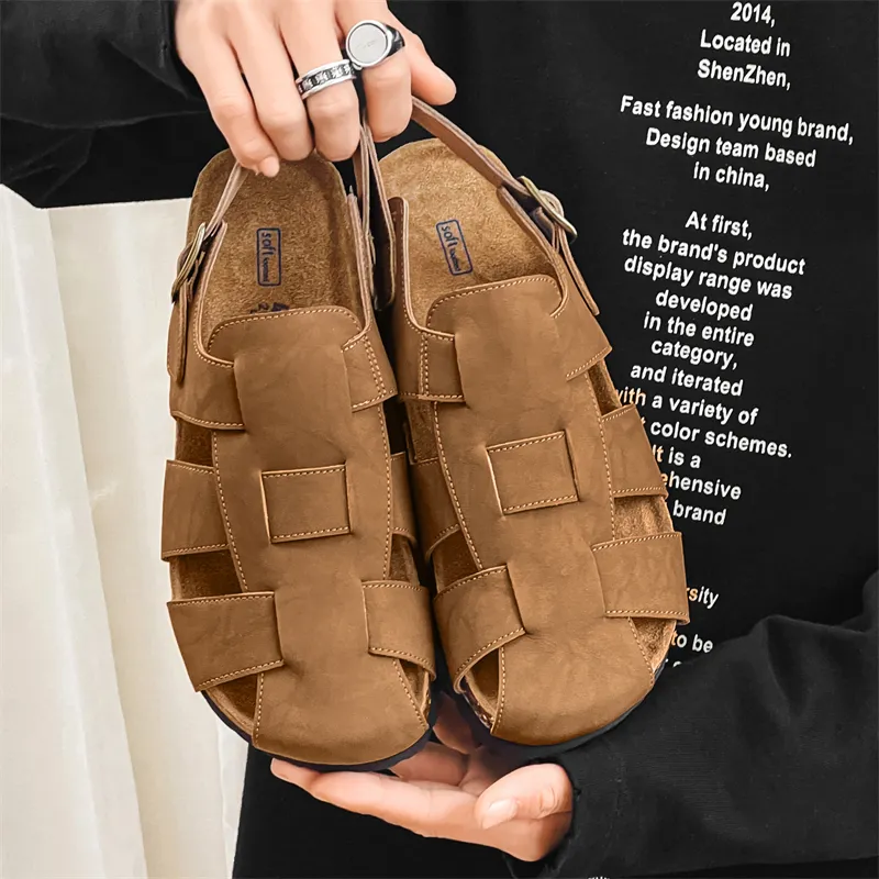 Romon Roman Sandals Unisex-1
