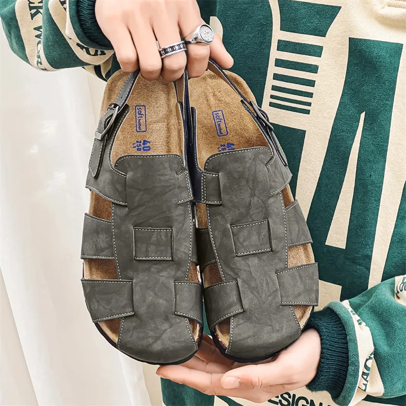 Romon Roman Sandals Unisex-7