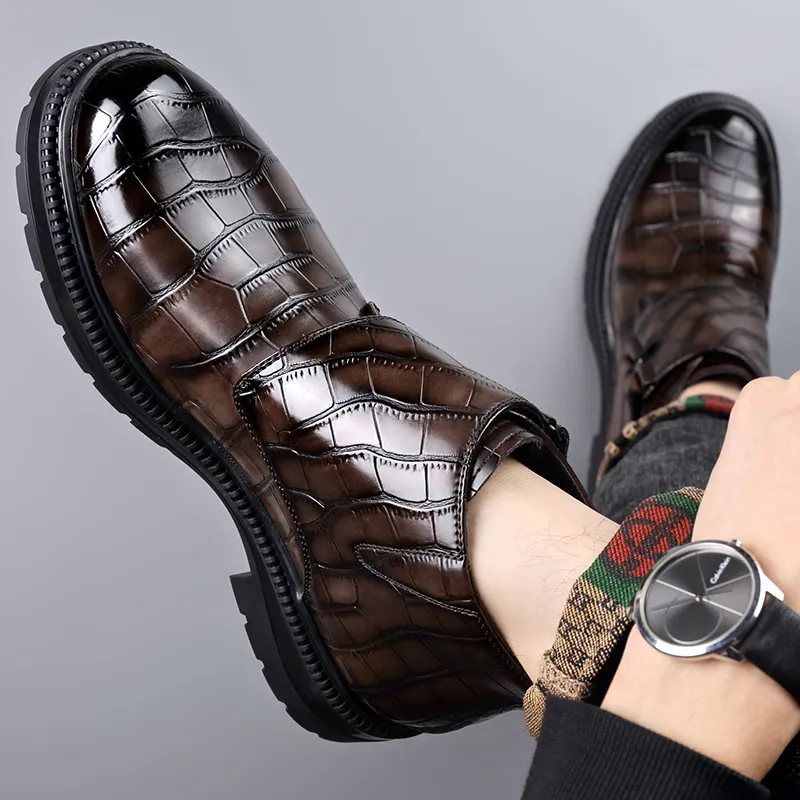 Romon Ankle Boots Men Brown/Gray-1